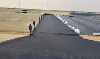 HDPE Lining – KRCC site photo