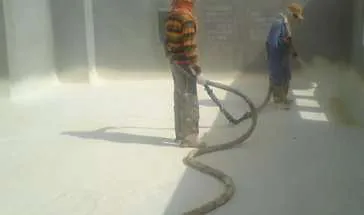 Dar Samou 206 Villas, Hamdaniya Jeddah – Roof waterproofing by PU foam spray & wet area waterproofing